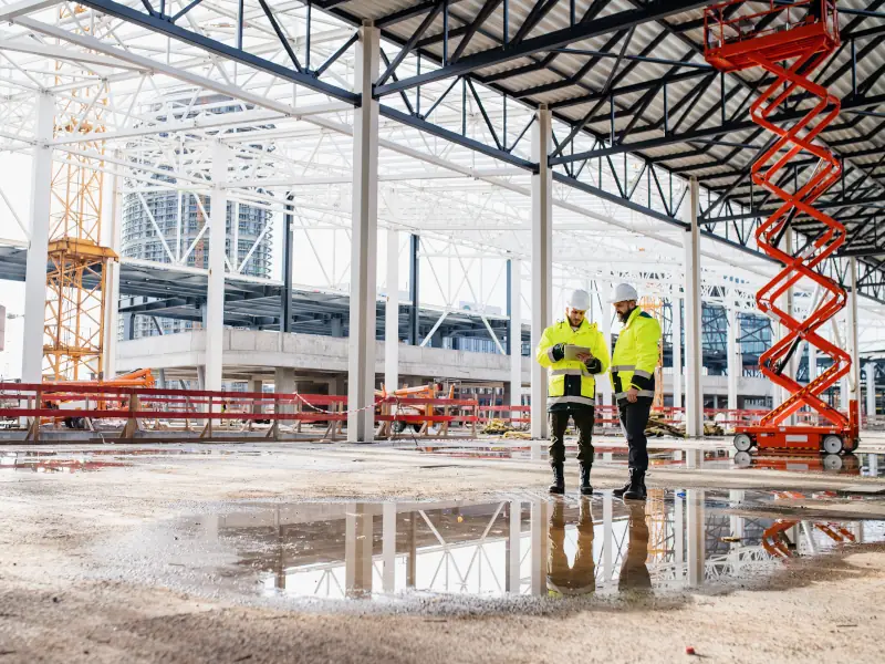 Monitoring online na placu budowy