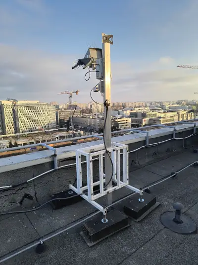 System time lapse na budowie